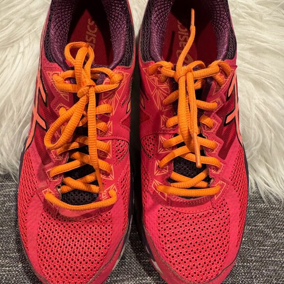 ASICS GT-2000 Running Shoes – Women’s Size 9.5 Pink Coral Red Orange - Picture 2 of 7